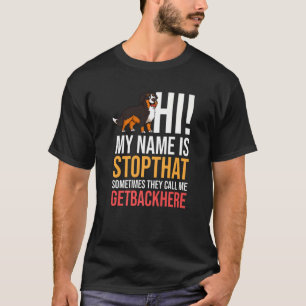 Bernese Mountain Dog Puppies Owner T-Shirt