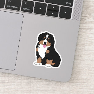 Bernese Mountain Dog Puppy Sticker