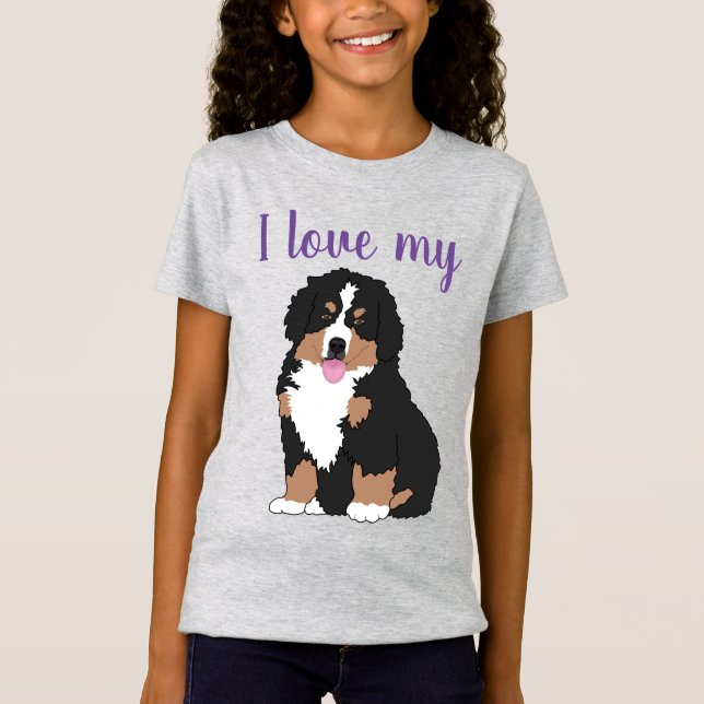 Bernese Mountain Dog Puppy  T-Shirt (Front)