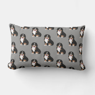 Bernese Mountain Dog Puppy  Throw Pillow