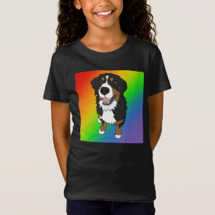 Bernese Mountain Dog Rainbow T-Shirt