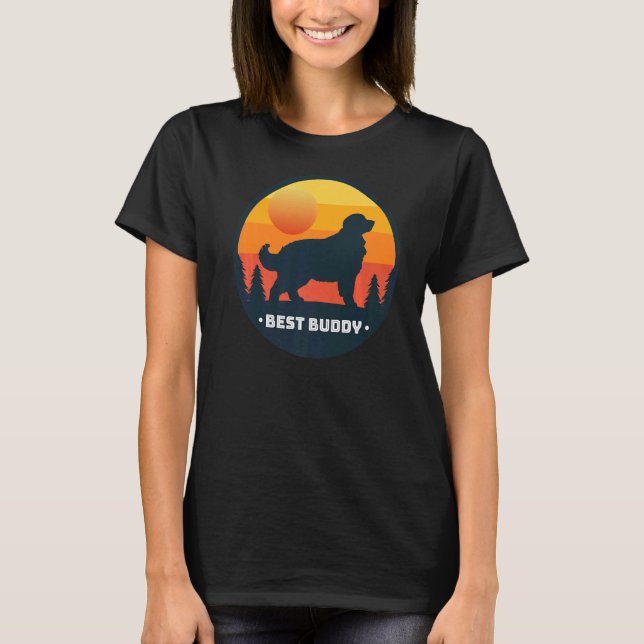 Bernese Mountain Dog Retro  1 T-Shirt (Front)