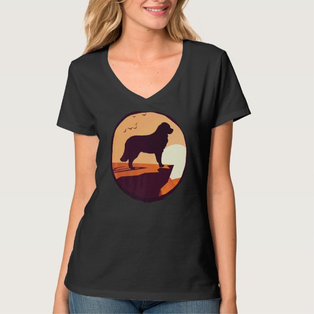 Bernese Mountain Dog Retro  3 T-Shirt (Front)