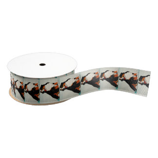 Bernese Mountain Dog Ribbon Grosgrain Ribbon