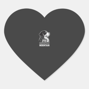 Bernese Mountain Dog Show Me Your Heart Sticker