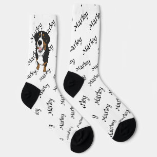 Bernese Mountain Dog Socks