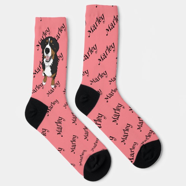 Bernese Mountain Dog  Socks (Right)