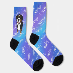 Bernese Mountain Dog  Socks