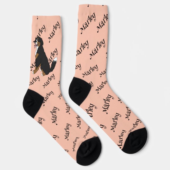Bernese Mountain Dog  Socks (Right)