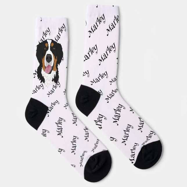 Bernese Mountain Dog  Socks (Right)
