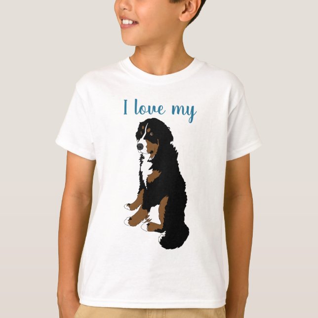 Bernese Mountain Dog  T-Shirt (Front)