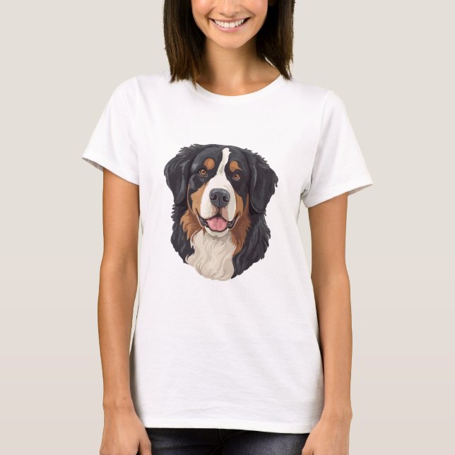 Bernese Mountain Dog T-Shirt (Front)