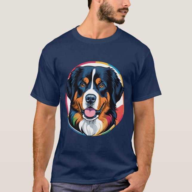 Bernese Mountain Dog T-Shirt (Front)