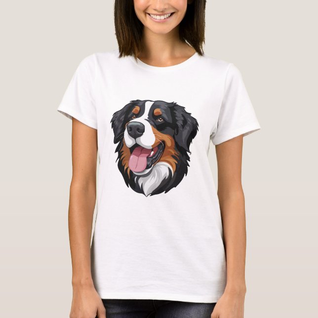 Bernese Mountain Dog T-Shirt (Front)