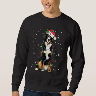 Bernese Mountain Dog Tree Christmas Pajama Xmas Do Sweatshirt