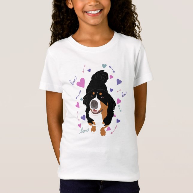 Bernese Mountain Dog Tshirt (Front)