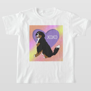 Bernese Mountain Dog Valentines Day T-Shirt