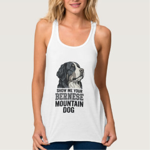 Bernese Mountain Dog Vintage Engraving Shirt Desig