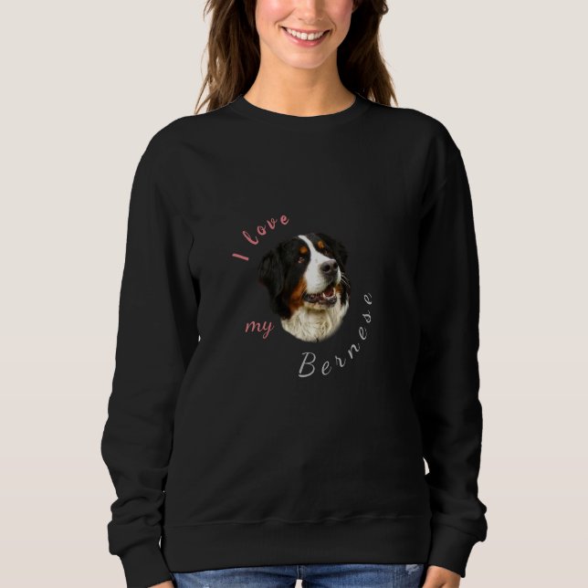 Bernese Mountain dog Women's Basic Sweatshirt (Front)