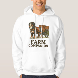 Bernese Mountain Dog Working Farm Companion Hoodie