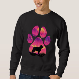 Bernese Mountain Paw Mom Dad Dog  Women Men Sweatshirt