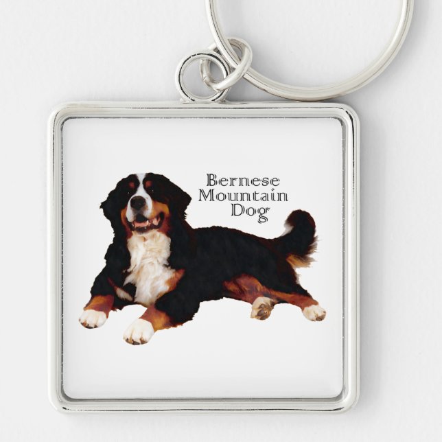 BERNESE Mt. Dog Key Ring (Front)