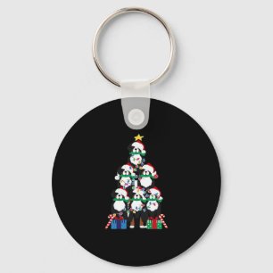 Bernese Mt Dog Puppy Christmas Tree Classic T-Shir Key Ring