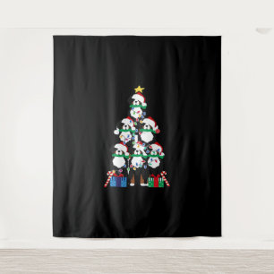 Bernese Mt Dog Puppy Christmas Tree Classic T-Shir Tapestry