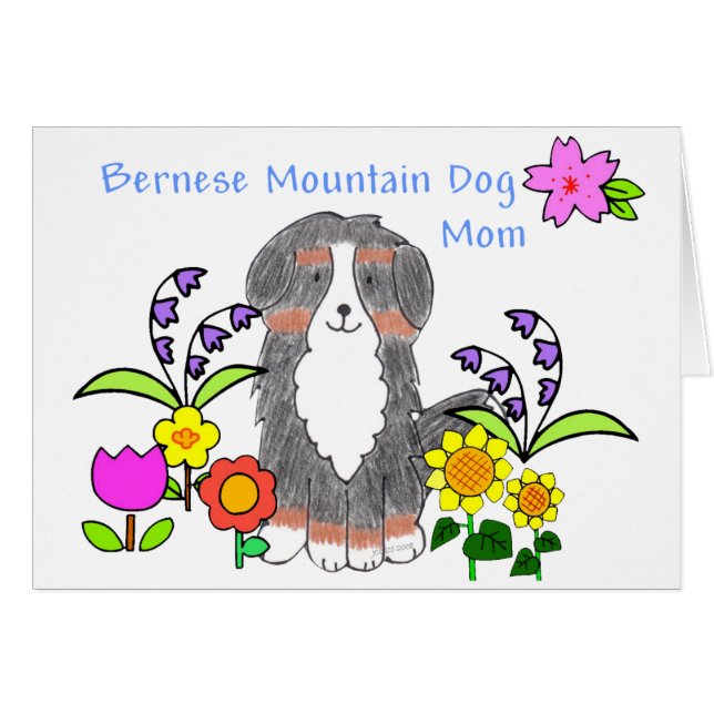 Bernese Mtn Dog Mum (Front Horizontal)