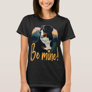Bernesemountaindog With Hearts  Dog Love For Valen T-Shirt