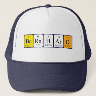 Bernhard periodic table name hat