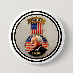 Bernie 2016 7.5 cm round badge