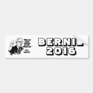 Bernie 2016 bumper sticker