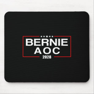 Bernie Aoc 2028 Bernie Sanders Alexandria Cortez P Mouse Pad
