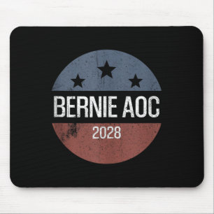 Bernie Aoc 2028 Bernie Sanders Alexandria Cortez P Mouse Pad