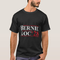 Bernie Aoc 2028 Bernie Sanders Alexandria Cortez P