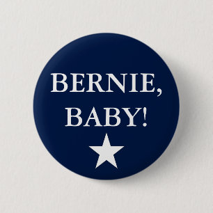 Bernie, Baby! 6 Cm Round Badge