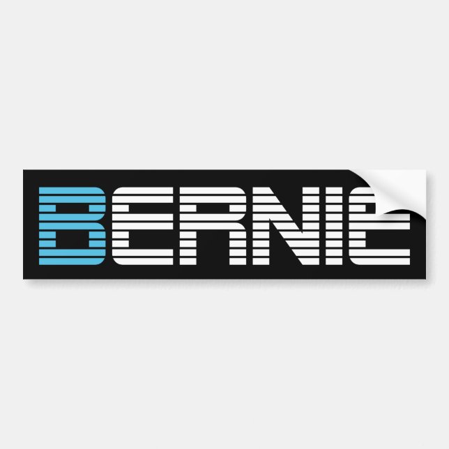 BERNIE BUMPER STICKER (Front)