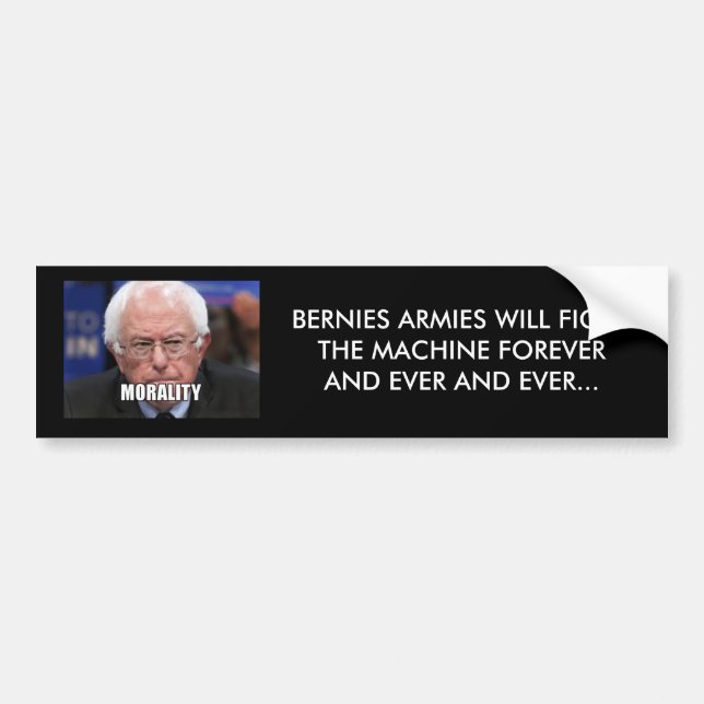 Bernie Bumper Sticker (Front)