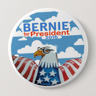Bernie for President 2016 10 Cm Round Badge