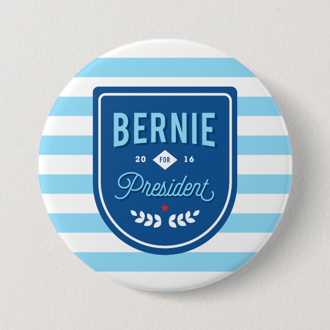 Bernie for President 7.5 Cm Round Badge (Front)