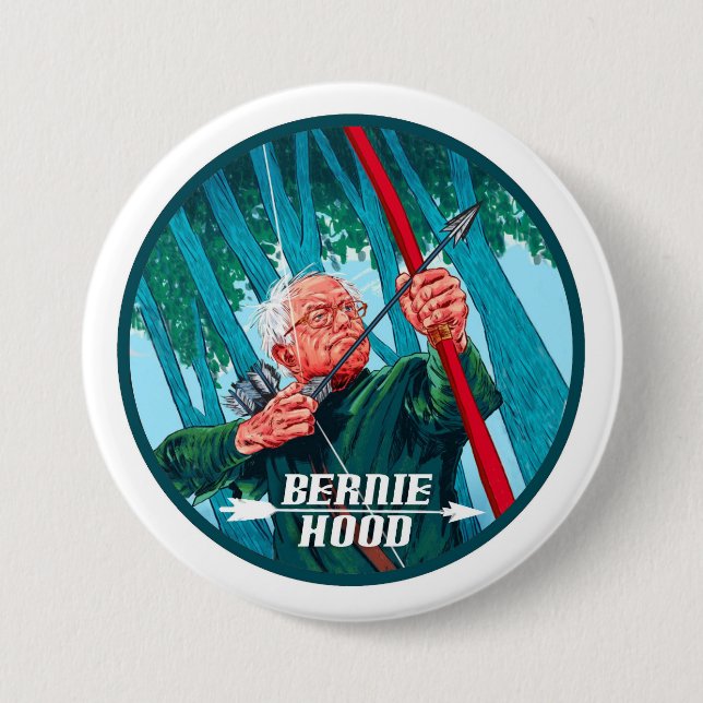 Bernie Hood 7.5 Cm Round Badge (Front)