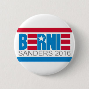 BERNIE Sanders 2016 6 Cm Round Badge