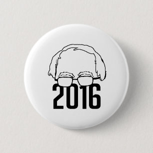 Bernie Sanders 2016 6 Cm Round Badge