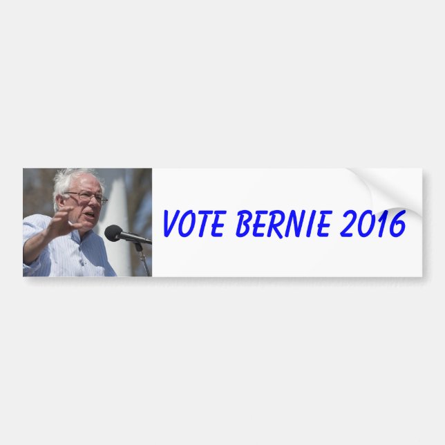 Bernie Sanders 2016 Bumper Sticker (Front)