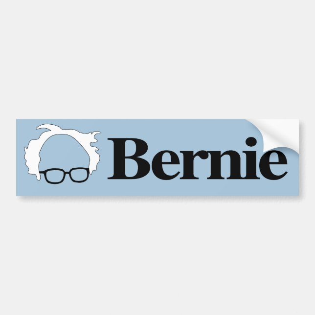 Bernie - Sanders 2016 For President -.png Bumper Sticker (Front)