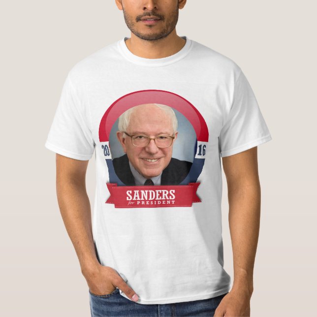 BERNIE SANDERS 2016 T-Shirt (Front)