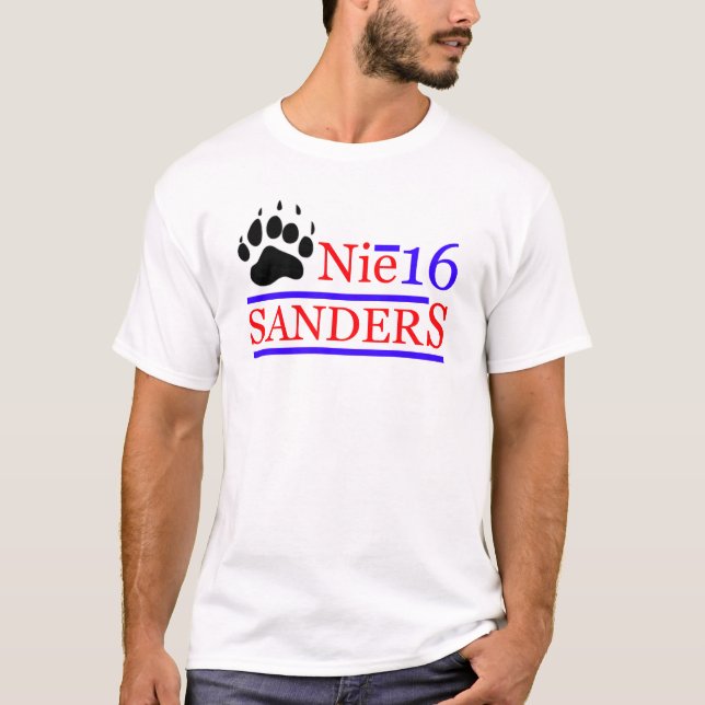 BERNIE SANDERS 2016 T-Shirt (Front)