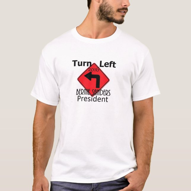 Bernie SANDERS 2016 T-Shirt (Front)