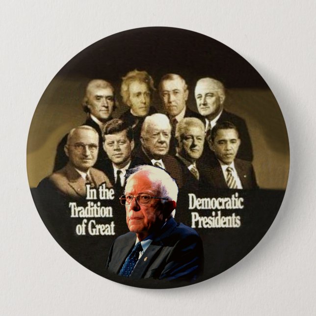 Bernie Sanders 2020 10 Cm Round Badge (Front)